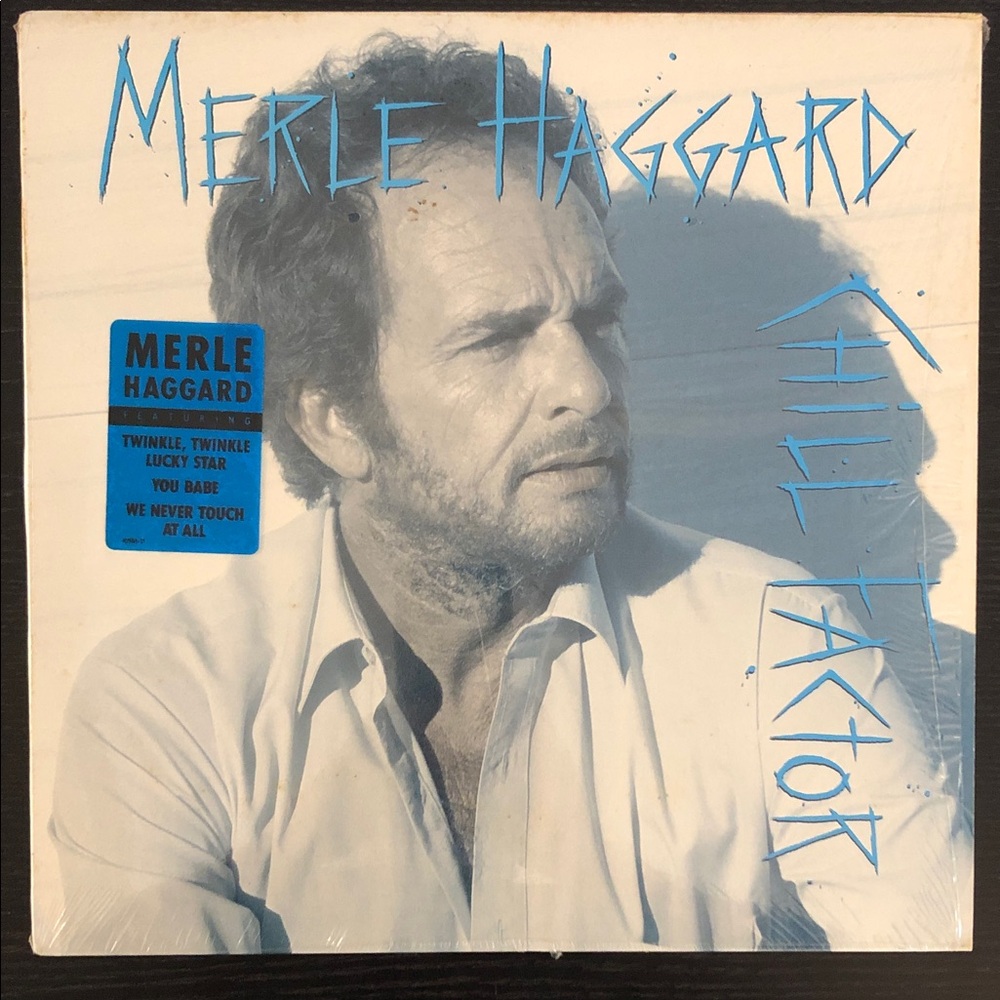 Merle Haggard Chill Factor Vinyl Lp Record Album